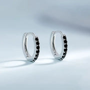 Zircone nero argento