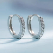 Zircone bianco argento